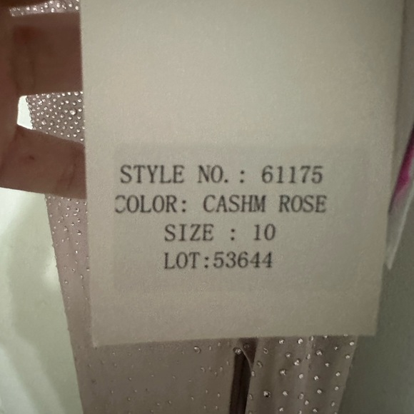 Designer dress size 10 new with tags please be sure about your size no returns - Picture 4 of 9